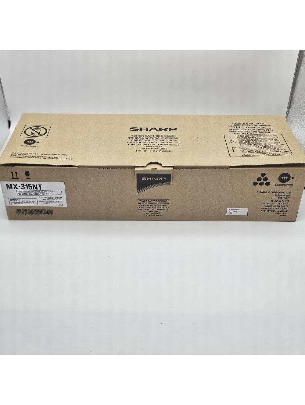 Sharp MX-315NT Black Toner Catridge Original